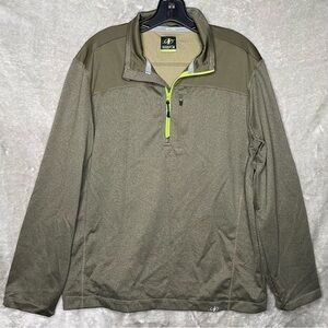NordicTrack Quarter Zip Lightweight Long Sleeve Running Pullover Size Medium
